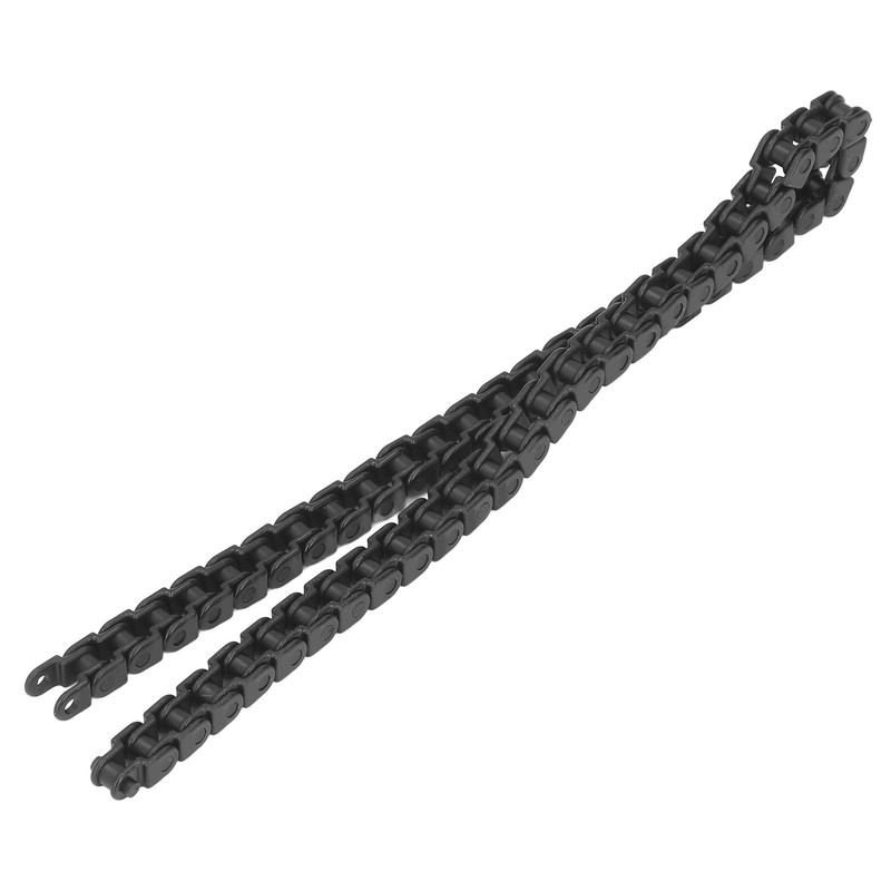 Cable Chain Black Closed Plastic Chains Flexible Wire Carrier 8mm