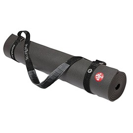 Manduka Yoga Mat Storage Strap Commuter Yoga Mat Bag Shoulder Carry Adjustable Yoga Mat Strap Carrying Belt Mat Holder Mat Band / Black