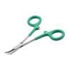 OdontoMed2011® Hemostats, Curved 5" and Straight 5" Green PVC Soft