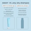 AMAXY Dry Shampoo Gel | Instant Freshness & Volume, Oil