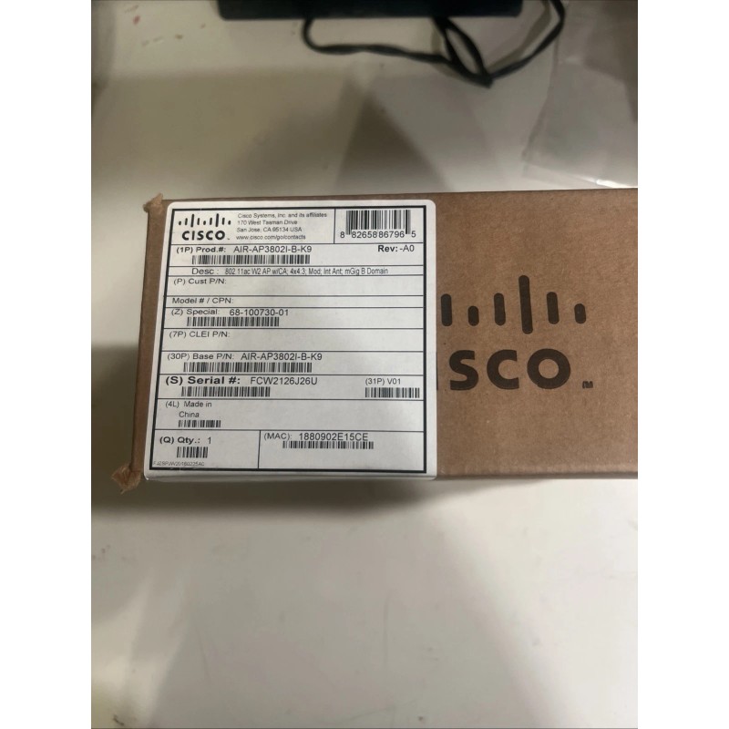 Cisco AIR-AP3802I-B-
