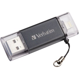 Verbatim® VERBATIM 49301 iStore 'n' Go USB 3.0 Flash Drive with Lightning Connector (64...