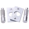Heavy Duty Security Nickel Hinge Bolt Door Security Hinge Side