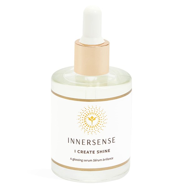 INNERSENSE Organic Beauty - Natural I Create Shine Glossing Serum | Non-Toxic, Cruelty-Free, Clean Haircare (1.69 fl oz | 50 mL)