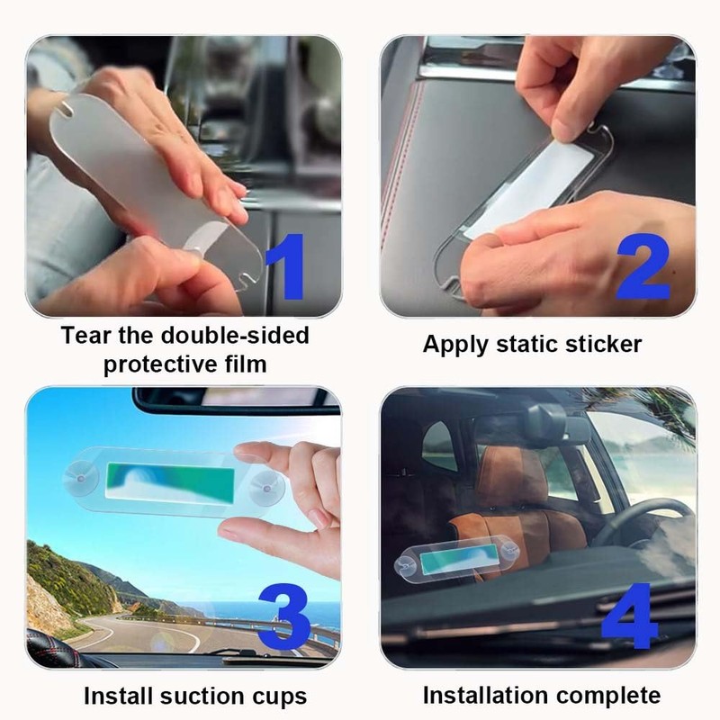 EZ Pass Holder, Windshield Pass Sticker Holder, EZ Pass Strips