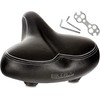 Bikeroo Wide Cruiser Saddle - Comfort Seat Fits Indoor &