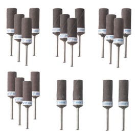 QINGYIWL Pack of 20 Sanding Attachments for Dremel, 180/240/400/600/800/1000 Grit Sanding Sleeves Set with 3 mm Shank, Sanding Sleeves for Sanding and Polishing