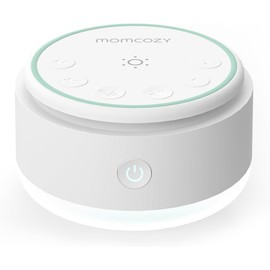 Momcozy Sound Machine for Baby-20 Soothing Sounds & Touch Light Portable White Noise for Kids & Adults for Sleeping Timer and Memory | Ideal Travel Companion & Nursery Must-Have & Outing | Shower Gift