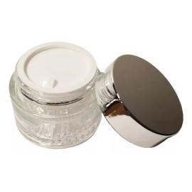 Meliars Frasco Pomadera Cristal 50 Grs Deluxe (20 Piezas)