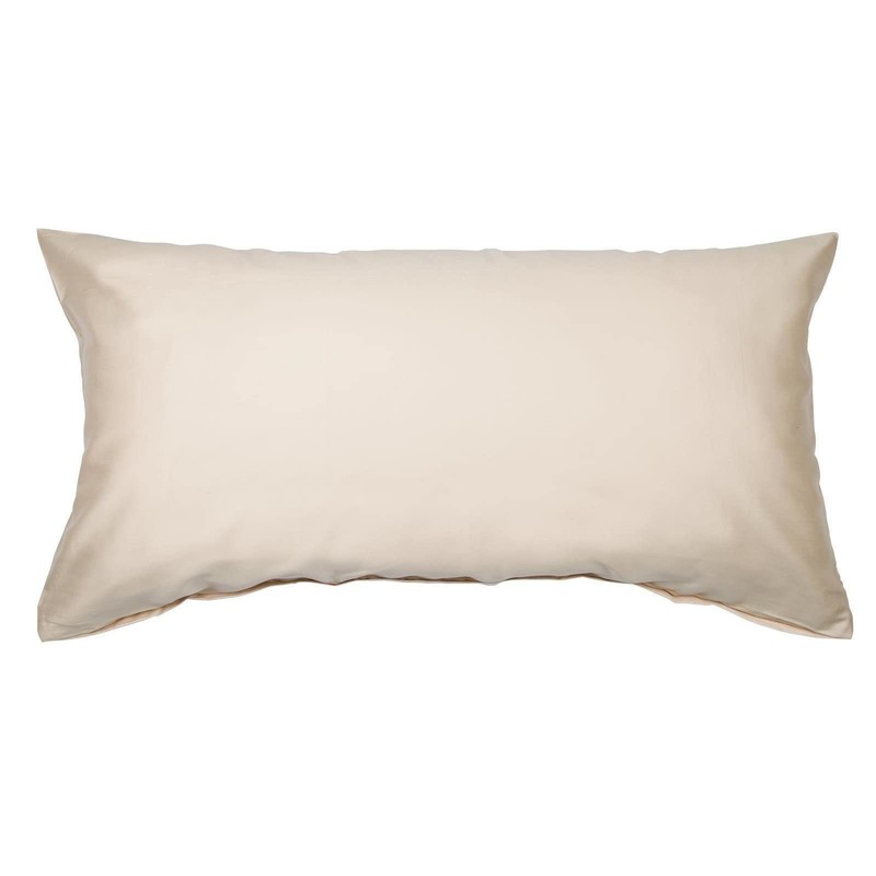 Janine Maco Satin Bolster Cushion Cover Plain Colours Diameter 15