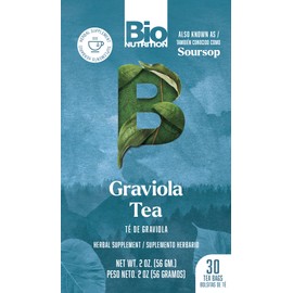 BIO NUTRITION INC. Graviola Tea 30 Bag, 0.02 Pound