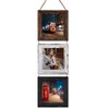 ZIRANLING 6x6 Wall Hanging Picture Frames Collage with 3 Opening