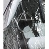 Bambisol HPU Regenschutz für Doppel-Buggy mit Dach, transparent