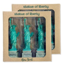 Zizo USA City-Souvenirs Statue of Liberty 6 Inch Replica (3 Pack) (6) (New)