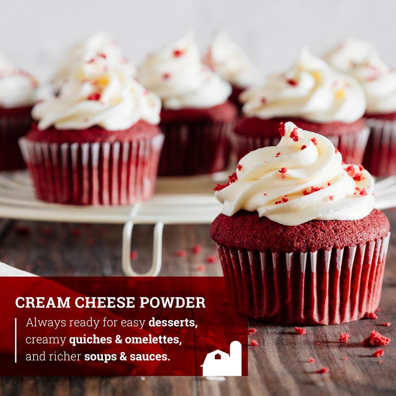 Hoosier Hill Farm Cream Cheese Powder, 1LB (Pack of 1)