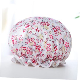 FOMIYES 3pcs Bathing Caps Hair Bath Caps Hair Shower Cap Thicken Bathing Thicken Sleeping Cap Double Layer Shower Cap Bath Visor Bathing Hair Cap Elastic Bath Cap Elastic Bath Hat Navy