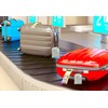 Glittering Blue Diamond Luggage Tag - Sparkling Rhinestone, Bling Baggage