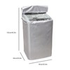 Washer and Dryer Cover Polyester Fiber Waterproof Sunproof Protective Washing