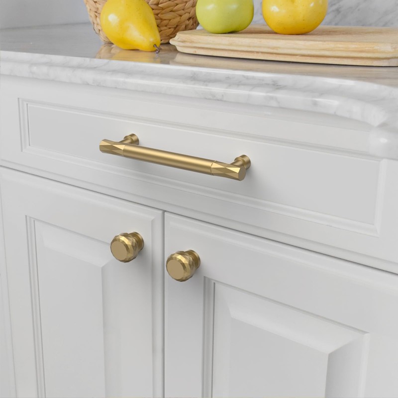 Asidrama 10 Pack 5 Inch(128mm) Champagne Bronze Kitchen Cabinet Handles,