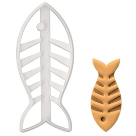 BAKERLOGY Bone Cookie Cutter - Detailed Cookie Cutter Design for Baking and Crafting, Ideal for Fondant, Dough, Clay