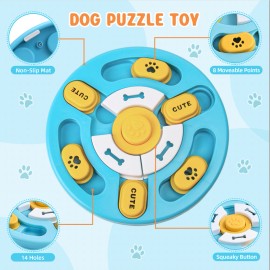 Pet Interactive Feeding Basin is Equipped with a Purple Light,Interact