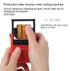 Portable Smart Date Coding Machine, Handheld Printing Machine, Ink Date