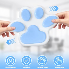 Axingqiwu Taba Squishy Paw XXL, Cat Paw Squishy Anti-Stress, 15 cm Fufu Squishy Cat Paws for Adults and Children