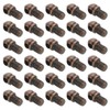PATIKIL M3x0.5 Eye Bolts, 50 Pack Screw Hook Loop Ring