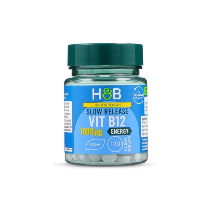 Holland & Barrett Timed Release Vitamin B12 100 Tablets 1000ug