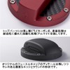 Deff Nissan 01 Aluminum Chunks Oil Filling Cap Cover Red