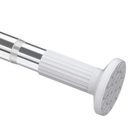 Umimile Tension Curtain Rod, 51-126 inch Adjustable Spring Shower Tension Curtain Rod, Stainless Steel Closet Rod for Windows or Shower, No Drilling, No Rust, Easy to Install