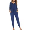 Vlazom Pyjamas Set for Women, Super Soft Pj's Sets Long