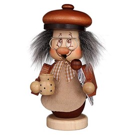 Incense Smoker Mini Gnome Grandpa 13.5 cm