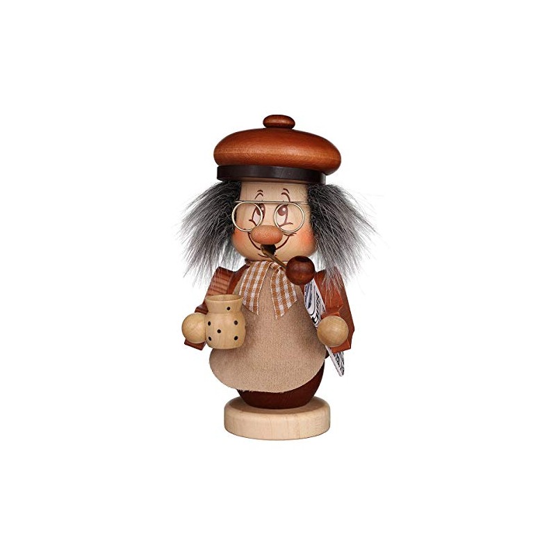 Incense Smoker Mini Gnome Grandpa 13.5 cm