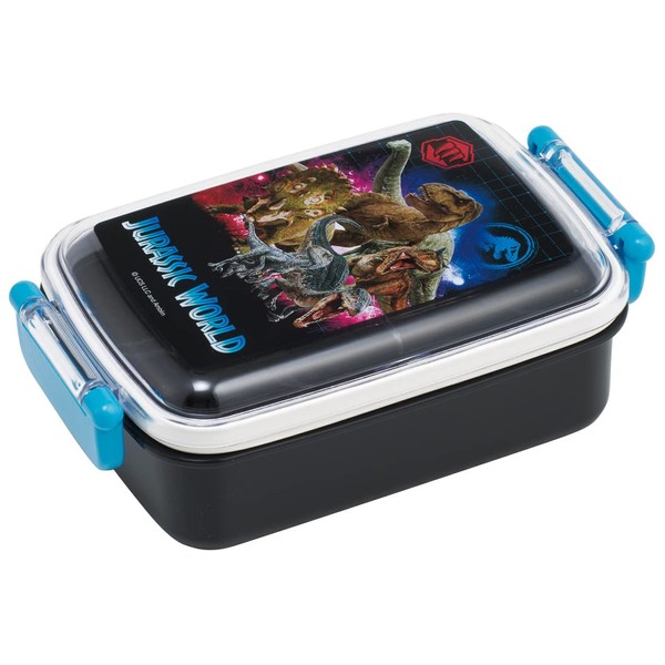 Skater RBF3ANAG-A Jurassic World Lunch Box, 15.9 fl oz (450 ml), Antibacterial, For Kids, Made in Japan