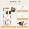 Globlazer Cat Tree Tower with Scratching Post for Indoor Cats,