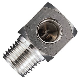 Niigataseiki BeHAUS N-511 Nipple, PT Elbow, Same Diameter R1/8 x Rc1/8, Made in Japan