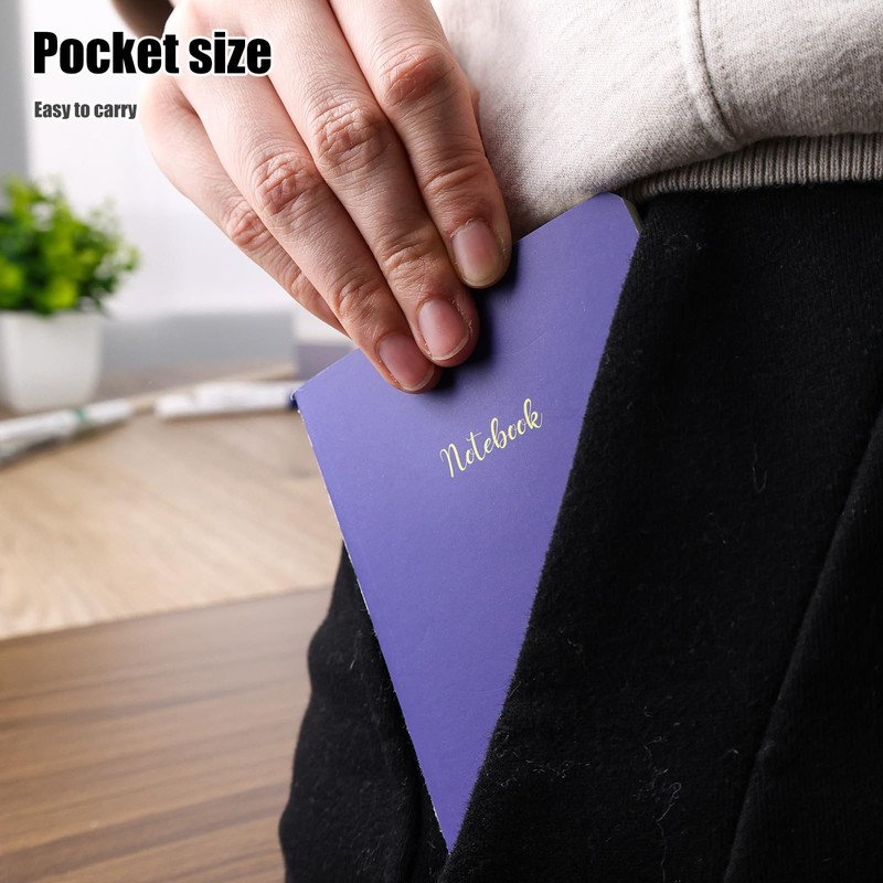 Koogel 32PCS Mini Lined Notebooks,Small Pocket Notebooks 8.9 x 12.7cm