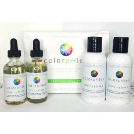 ColorpHlex HAIR COLOR STRENGTHENING PROFESSIONAL KIT 4 Pc 2 oz Ea 4 oz Ea NIB
