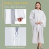 IvyRobes 6 Pcs Adults Matte Choir Robes for Church Baptism