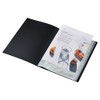 Lihit Lab File Clear Book A4 Antibacterial 40 Pockets ALCLEA