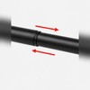 Adjustable Tension Shower Curtain Rod for Bathroom – Stainless Steel