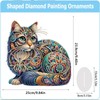 CAYUDEN Diamond Painting Table Decoration, DIY Diamond Painting Adult 5D