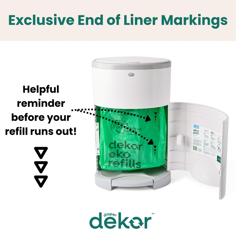 Diaper Dekor Eko Classic Refills, 4 Count | ONLY Eco-Friendly