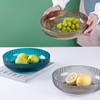 Zcooooool Fruit Bowl Stylish Designed Fruit Basket Food Grade Plastic