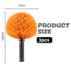 3 Pack Screw on Webster Cobweb Duster Head for Pole,Spider