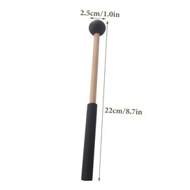 BESPORTBLE 2pairs Marimba Mallet Sticks Xylophone Drum Mallets Head Percussion Stick for Musical Instrument