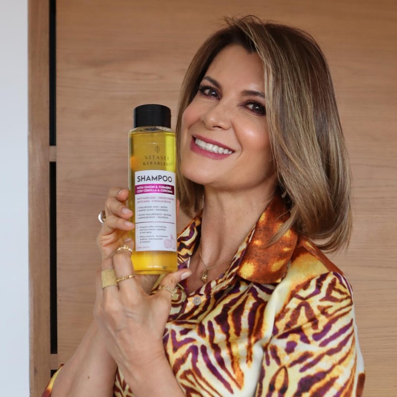 VITASEI Shampoo Kerabless With Onion And Tumeric - Hair Revitalizing