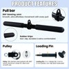 acenfc 360° Rotating Cable Pulley System, Home Gym LAT Pulldown
