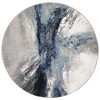 Safavieh Galaxy Collection GAL117M Blue and Grey (4' Round) Area